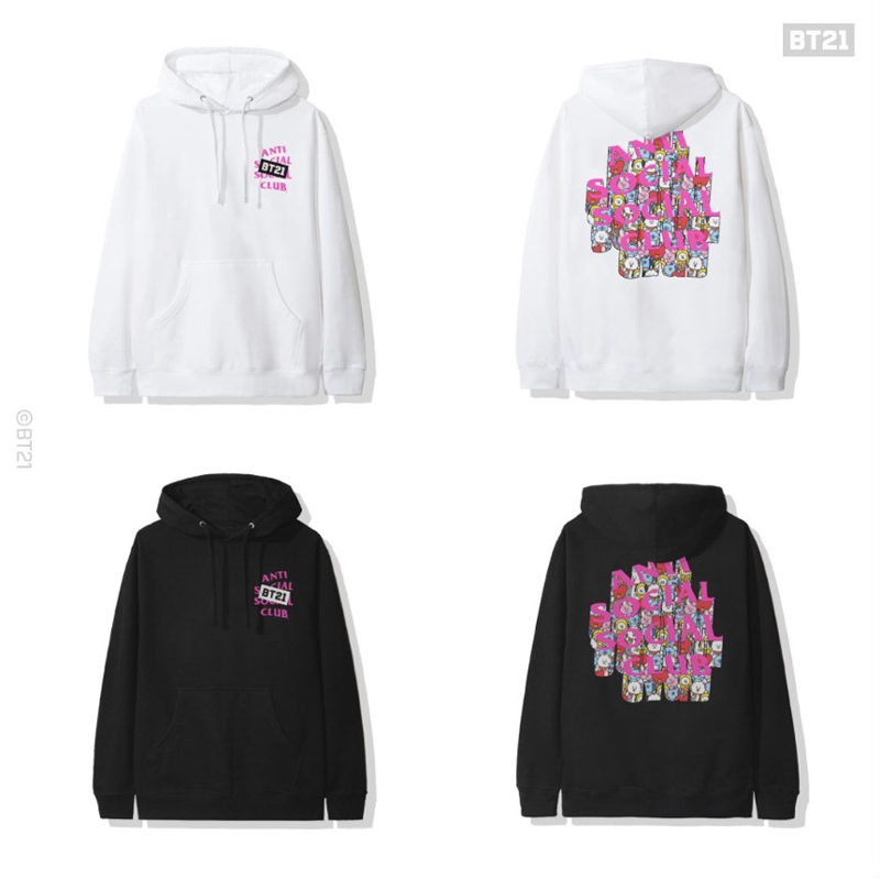 Shop BTS BT21 x Hello Kitty Collaboration Hoodie