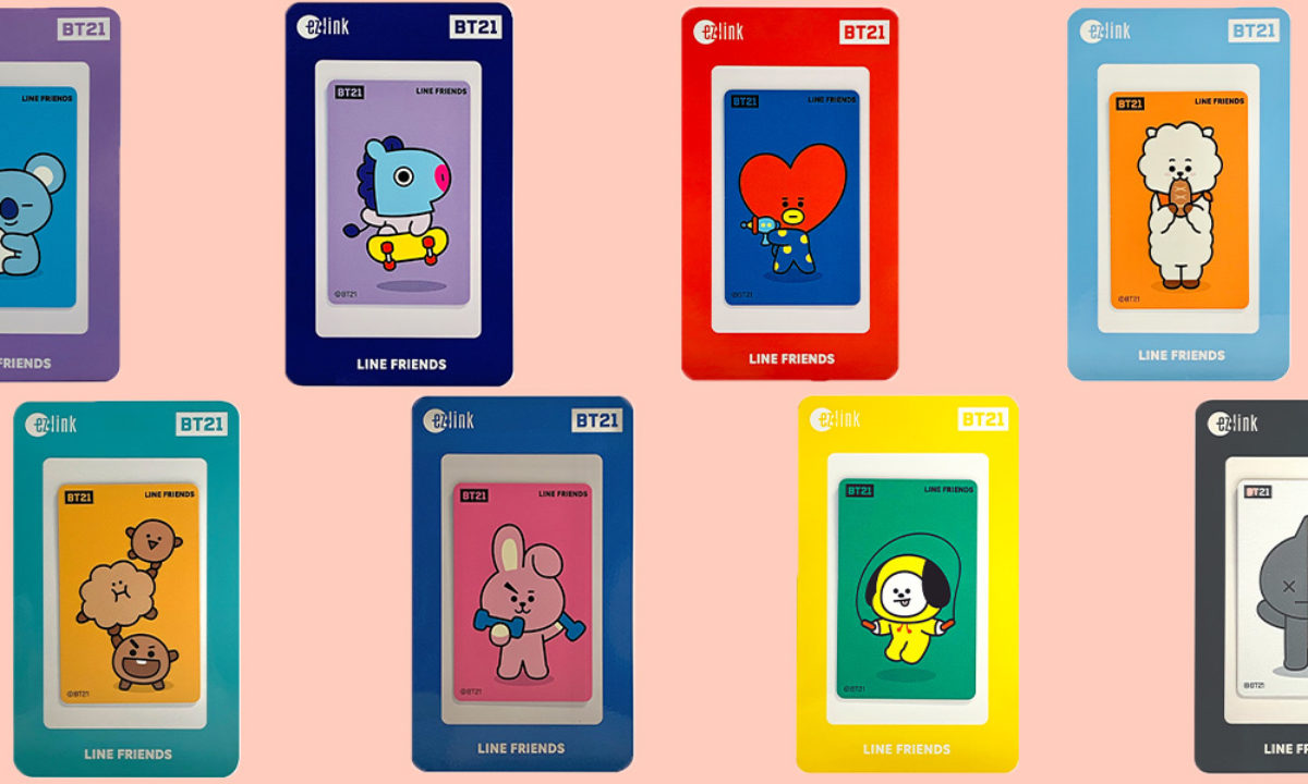 BT21 EZ-Link Cards Are Now Available At Popular BookFest To Add