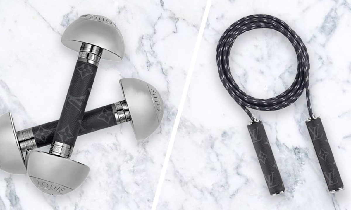 Louis Vuitton Now Has 3kg Dumbbells & A Jump Rope So You Can Literally Flex  In Style 