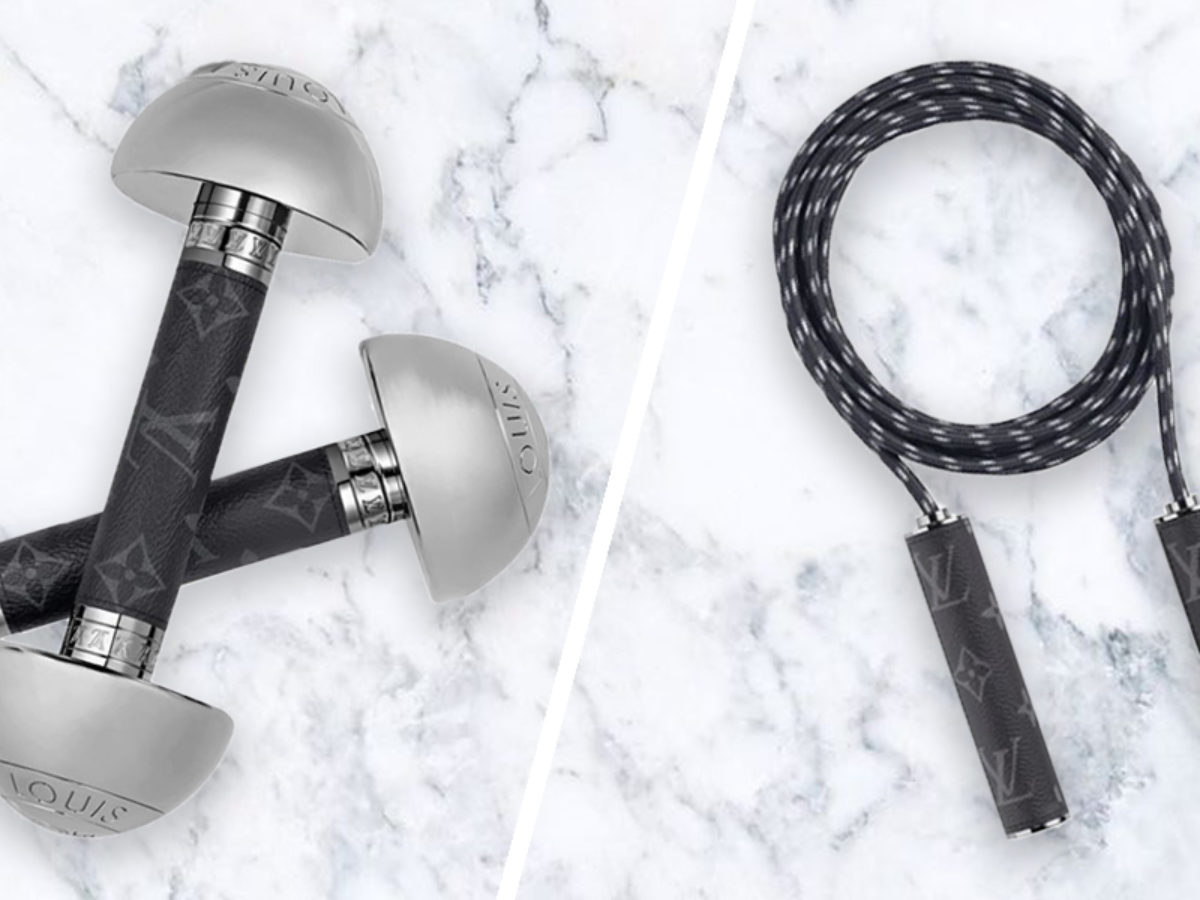Louis Vuitton Now Has 3kg Dumbbells & A Jump Rope So You Can Literally Flex  In Style 