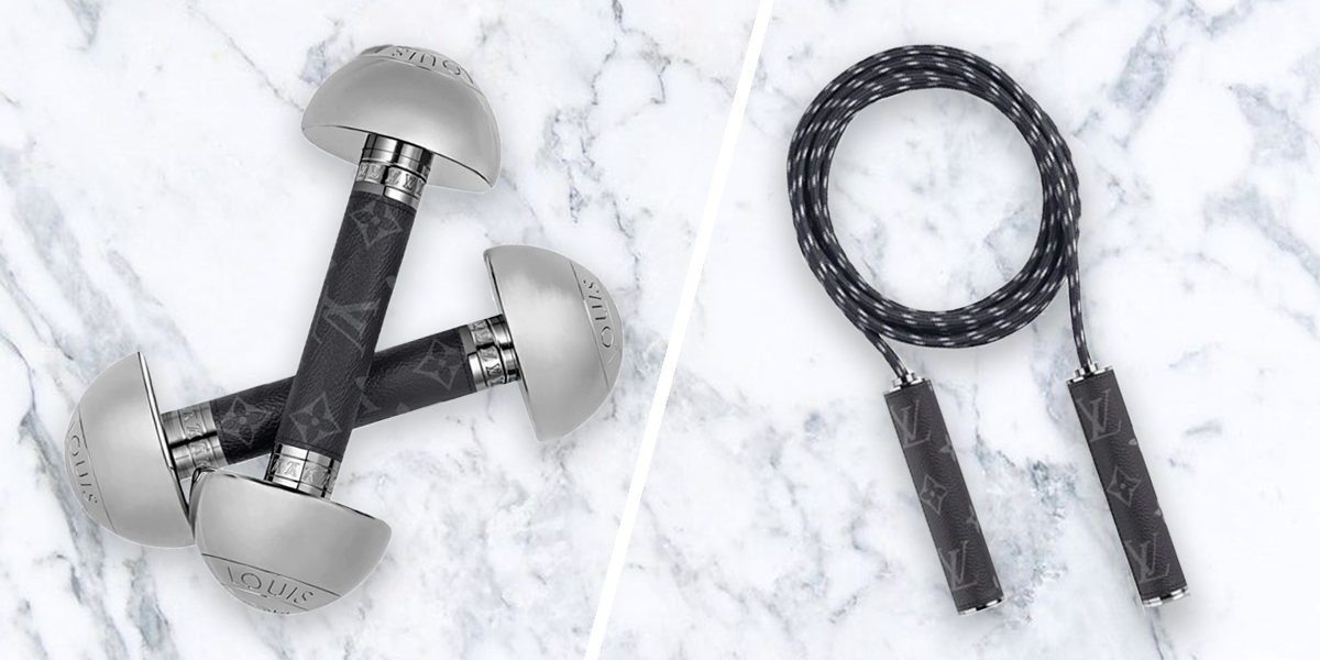 Louis Vuitton Now Has 3kg Dumbbells & A Jump Rope So You Can Literally Flex In Style - literacybasics.ca