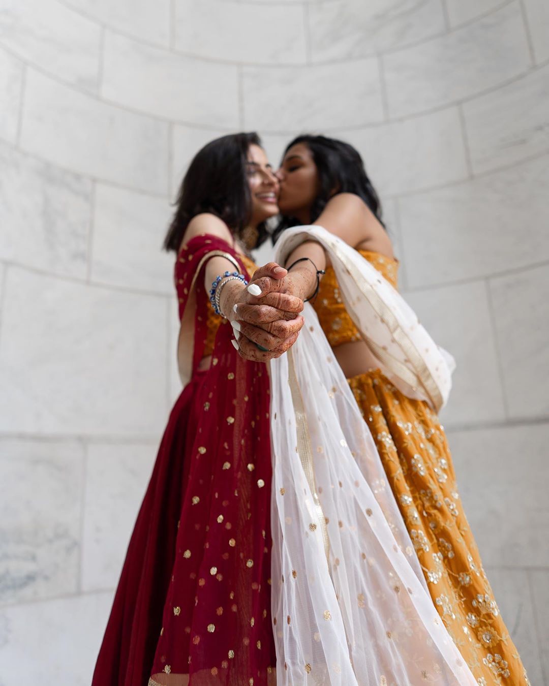 This Hindu Muslim Lesbian Couples Anniversary Photoshoot Proves Love Transcends All Zulasg