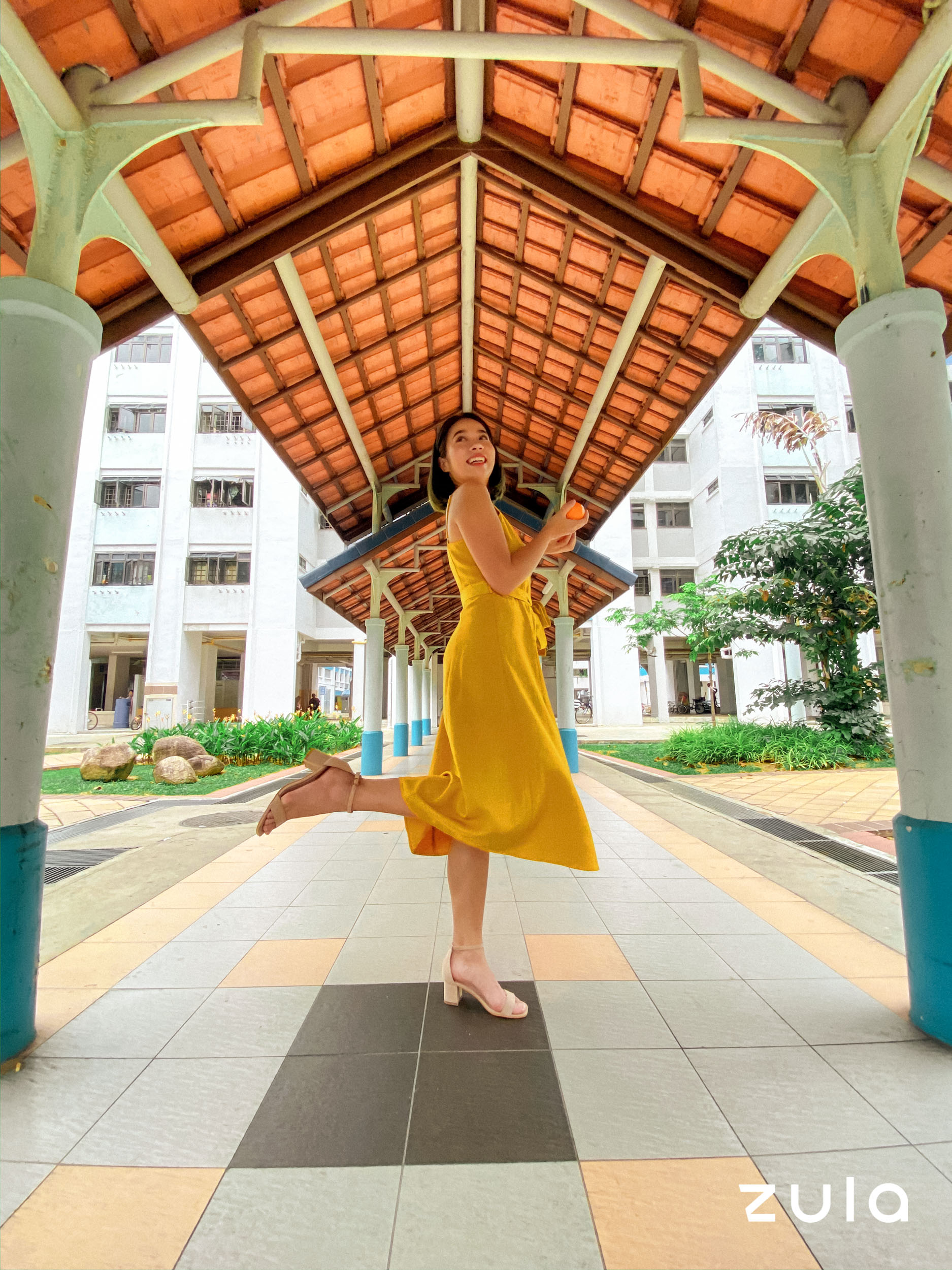 cny ootd walkway