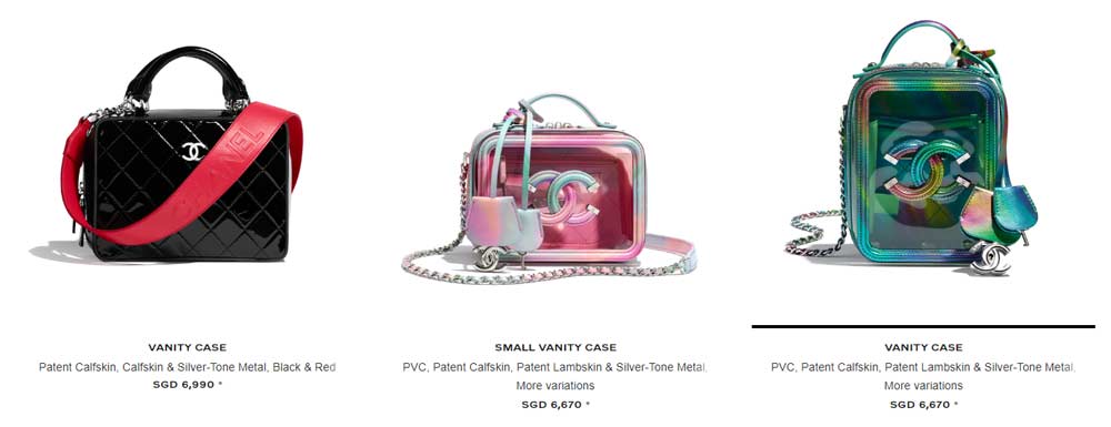 Chanel's Mini Vanity Case Bag Fits In One Hand & Reminds Us That Good  Things Come In Small Packages 