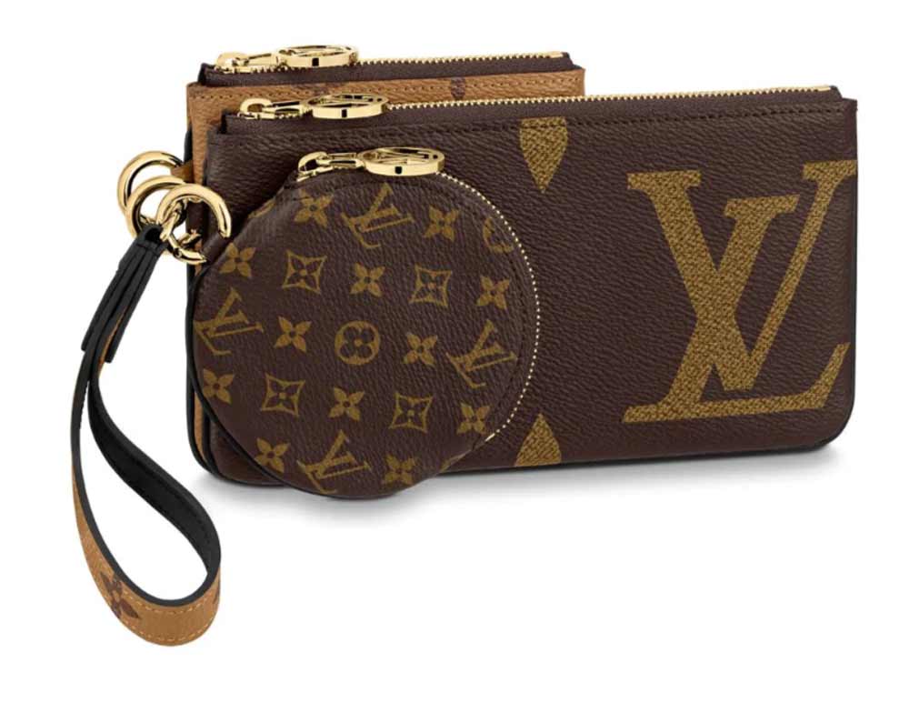 The New Louis Vuitton Monogram Trio Pouch Lets You Have 3 Wallets For The  Price Of 1 