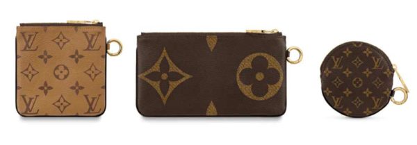 lv crafty trio pouch