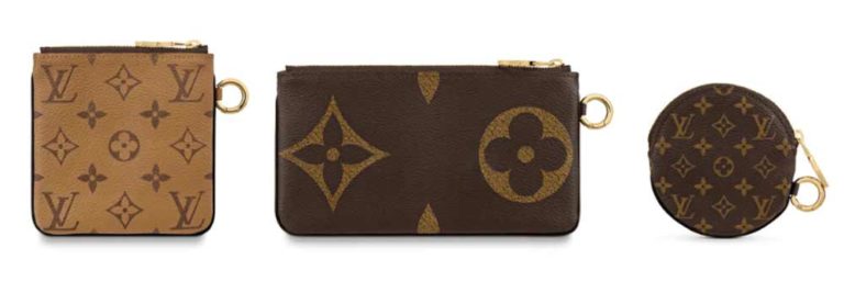 lv monogram trio pouch