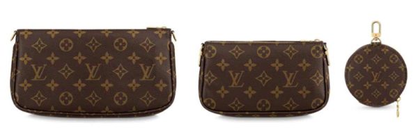 lv trio pouch