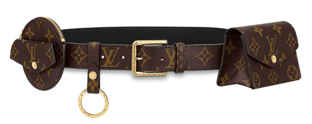 Louis Vuitton Monogram Daily Multi Pocket 30mm Belt