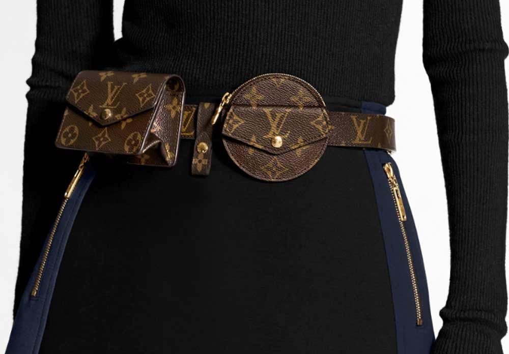 Louis Vuitton LV Signature Pocket Belt