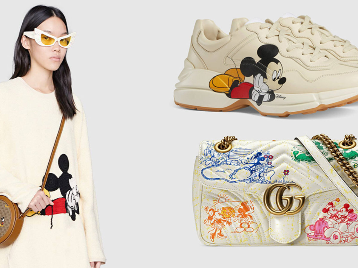 Gucci's Mickey Mouse Shoes & Bags Are The Ultimate Flex For The Year Of The  Rat 