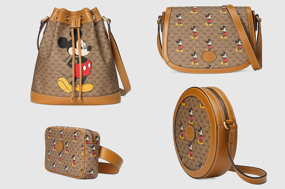 mickey mouse purse gucci