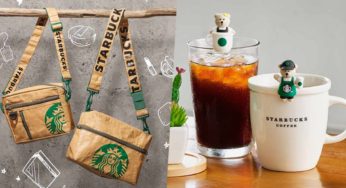 New Starbucks Member-Exclusive Collection Includes Pouches Inspired By Its Paper Bag & Adorable Bearista Cup Clips