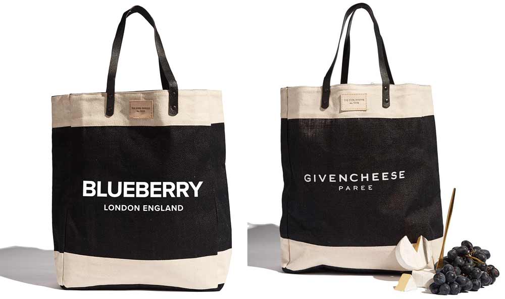 Food Pun Bags Inspired By Luxury Brands Are Perfect For Your Next ...