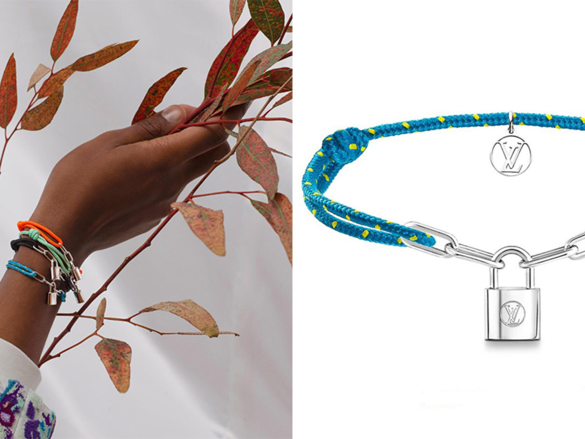 Louis Vuitton x UNICEF Silver Lockit Bracelets Designed By Virgil