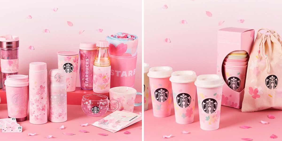 Starbucks Japan Has Pink Sakura-Themed Merchandise Including Reusable ...