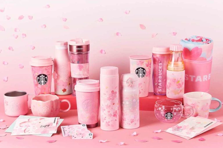 Starbucks Japan Has Pink SakuraThemed Merchandise Including Reusable