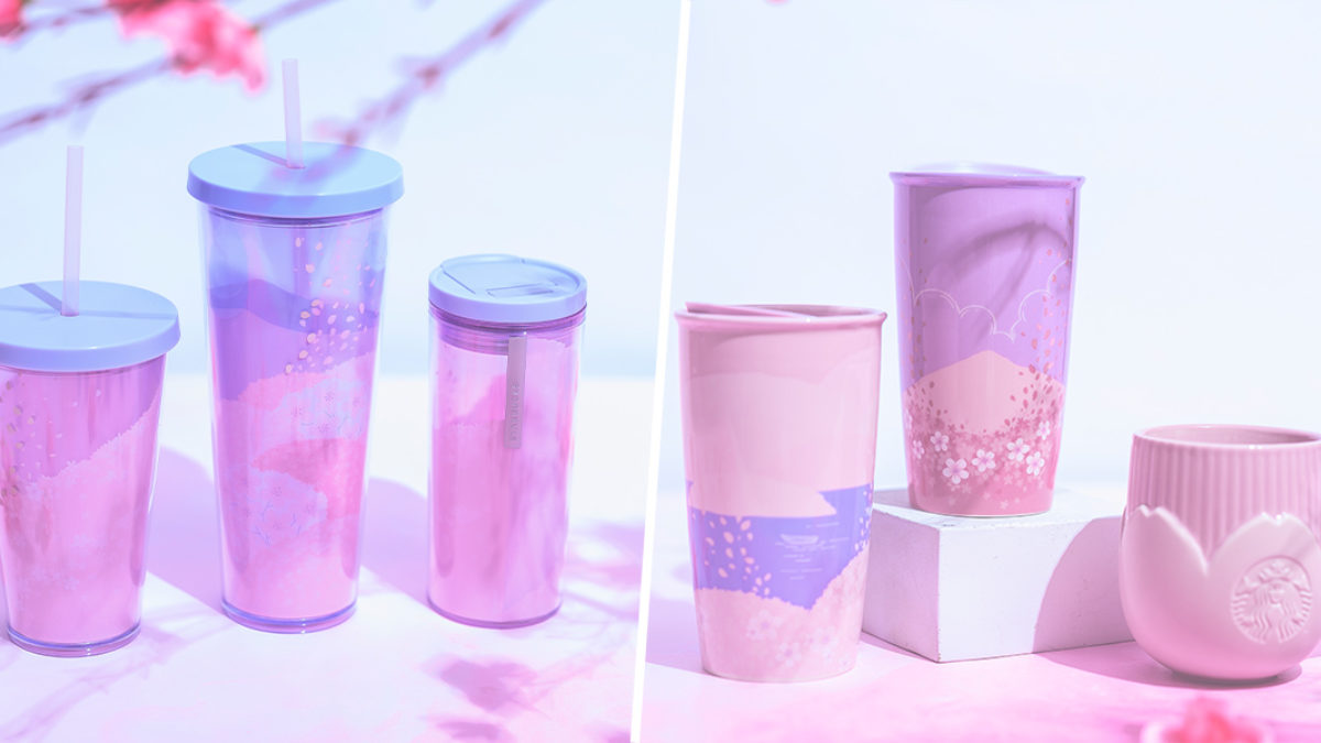 Starbucks Has A Dreamy Lilac & Pink Collection Exclusive To Singapore 