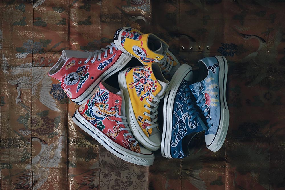 These Hand-painted Custom Converse 