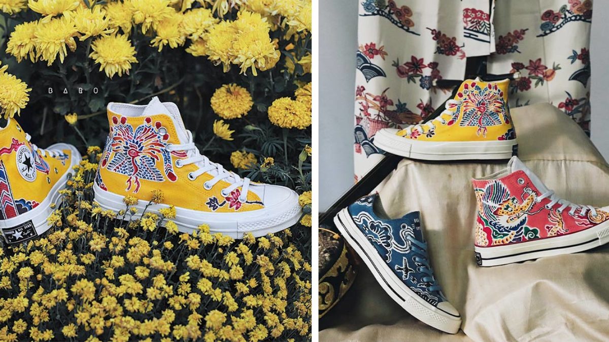 Converse parkway hot sale floral yellow