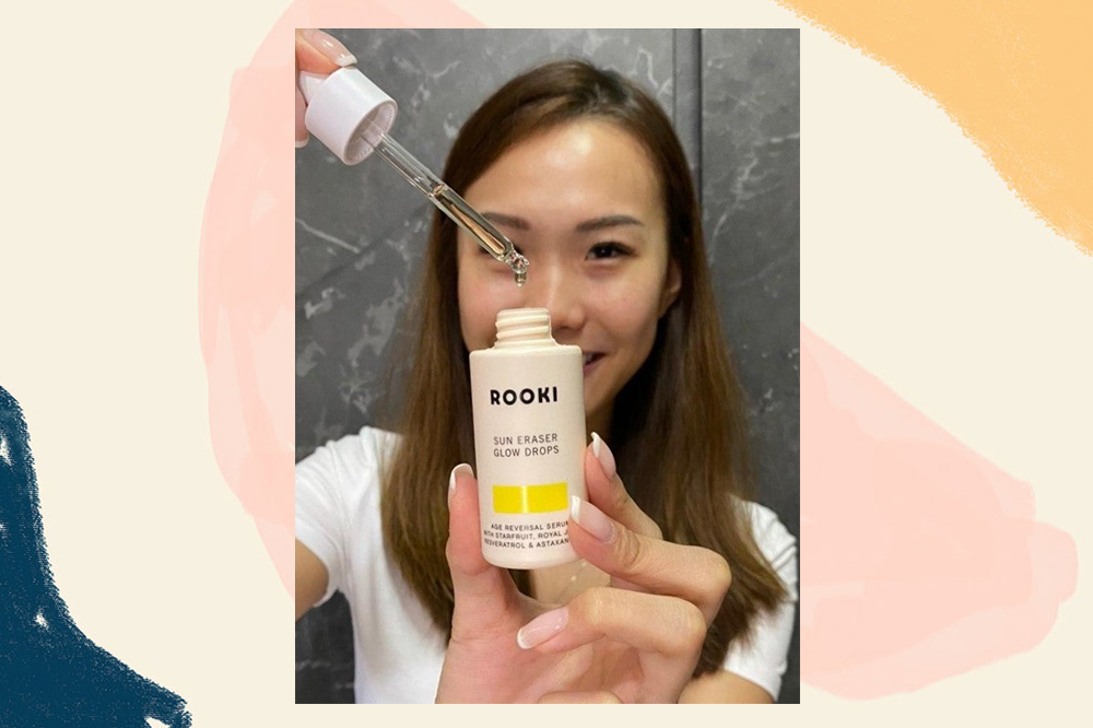 twin skincare routines rooki sun drops