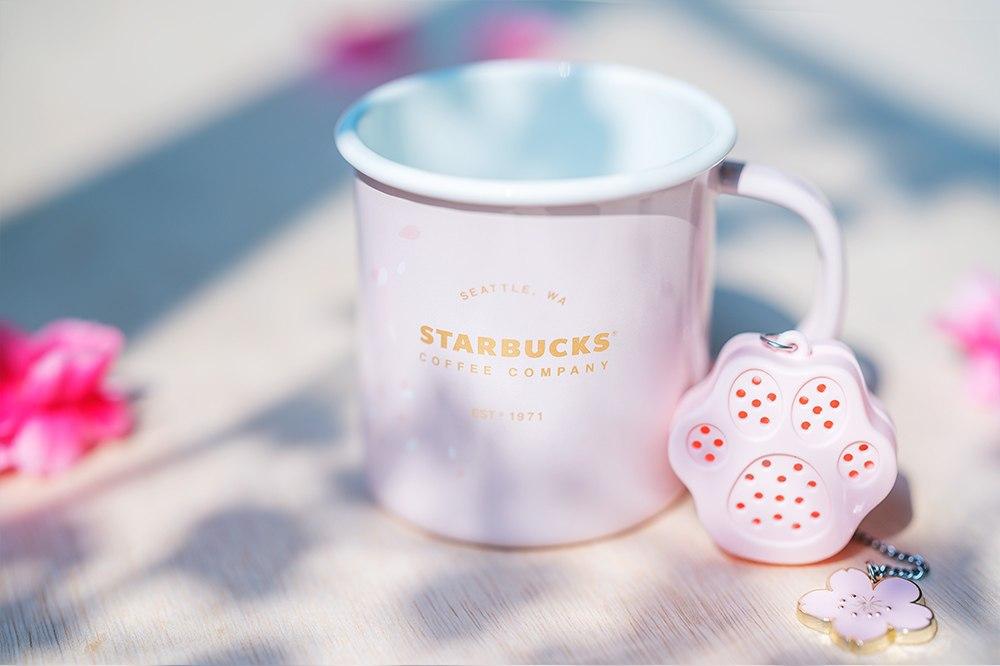 starbucks sakura collection paw