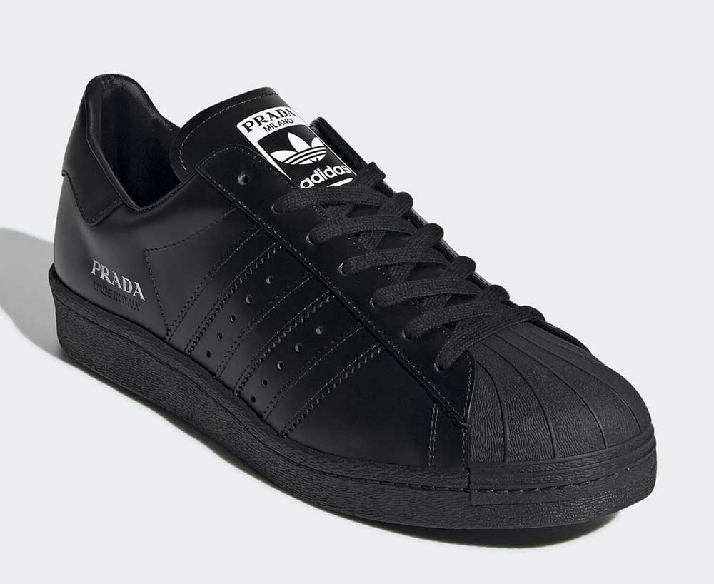 Prada x Adidas Superstar Sneakers Will Be Available In Metallic Silver ...