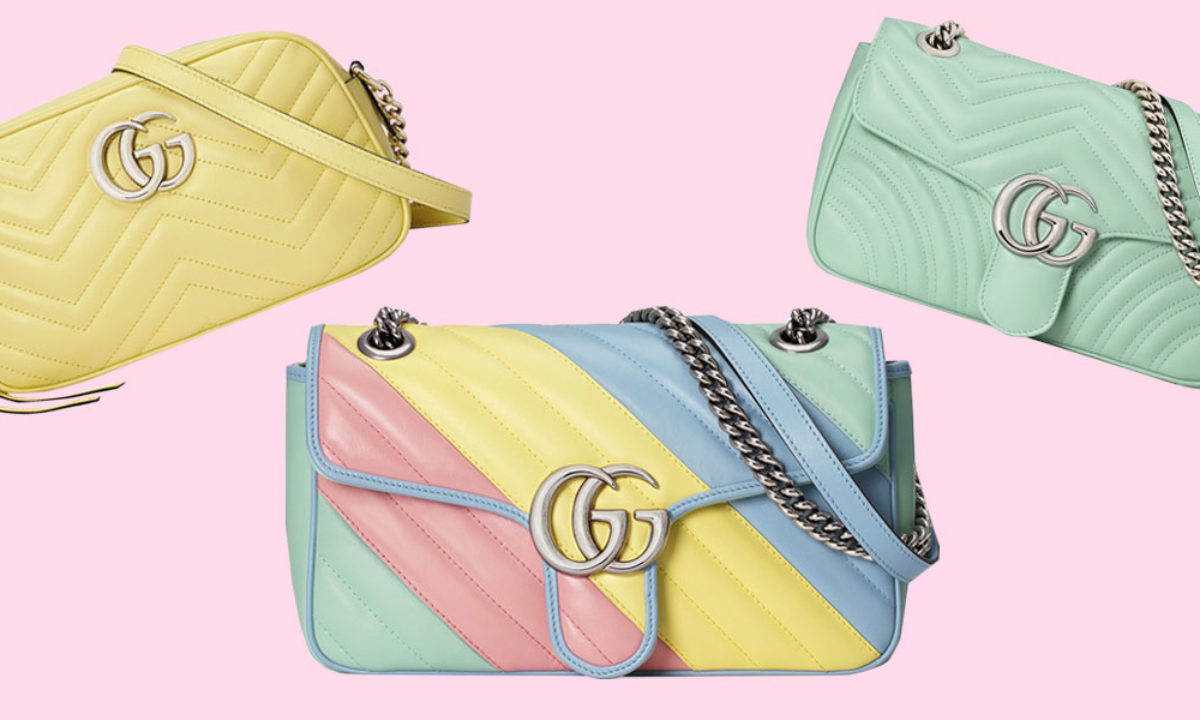 Gucci GG Marmont Bags Come In Pastel And Rainbow Colours To Remind Us That  Brighter Days Are Ahead 