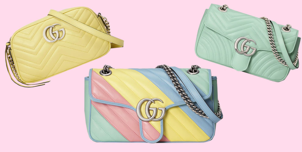 Gucci GG Marmont Bags Come In Pastel And Rainbow Colours To Remind Us That  Brighter Days Are Ahead 