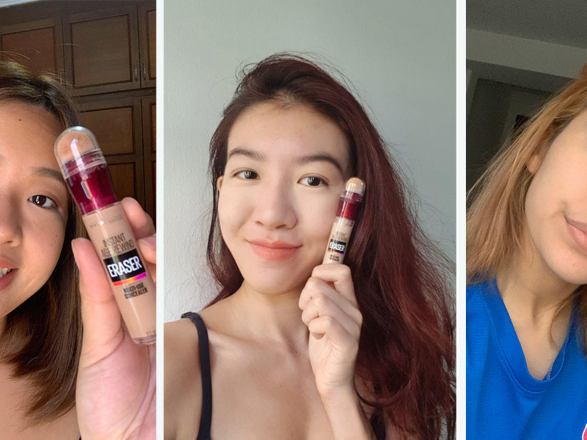 samling Næb veltalende 9 Girls Tried Maybelline's Instant Age Rewind Concealer To See If It Could  Brighten Panda Eyes For 12 Hours - ZULA.sg