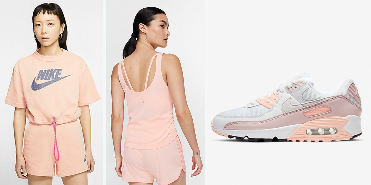 Nike Has Pastel Pink Outfits So You Can Look Cute While Working & Working Out
