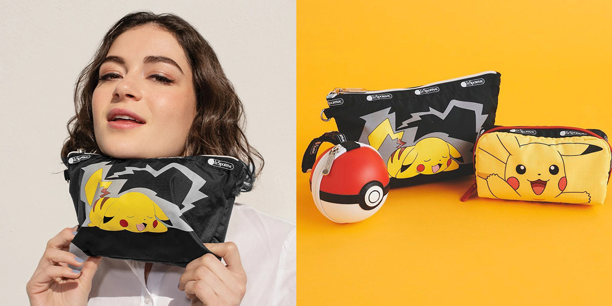 The New Pokemon x LeSportsac Collection Is So Adorable, You’ll Want To Catch Them All