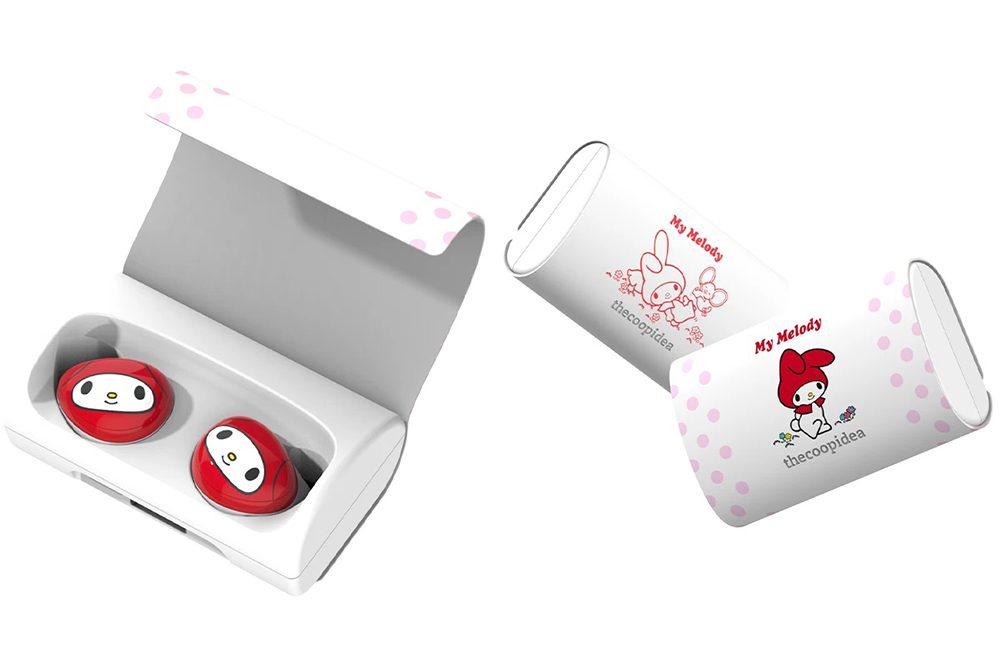 sanrio the coop idea my melody earbuds