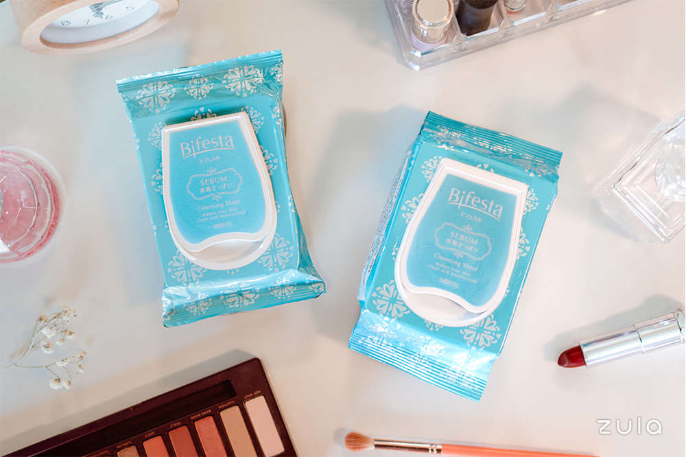 Bifesta Sebum Micellar Makeup Remover Wipes 