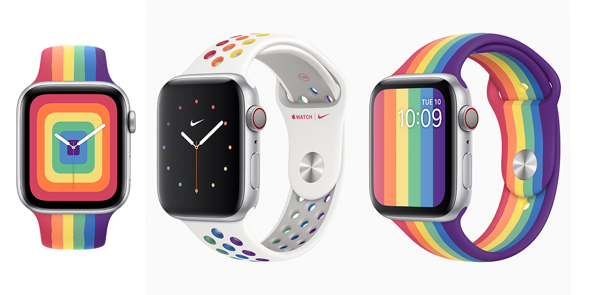 The Apple Watch Pride 2020 Edition Includes A Nike Sport Band So You ...