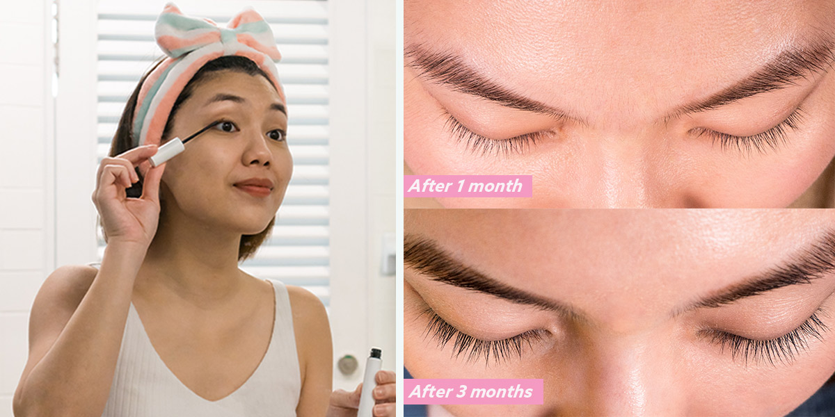 I Used An Eyelash Serum For 3 Months To See If I Could Grow Longer & Fuller Lashes
