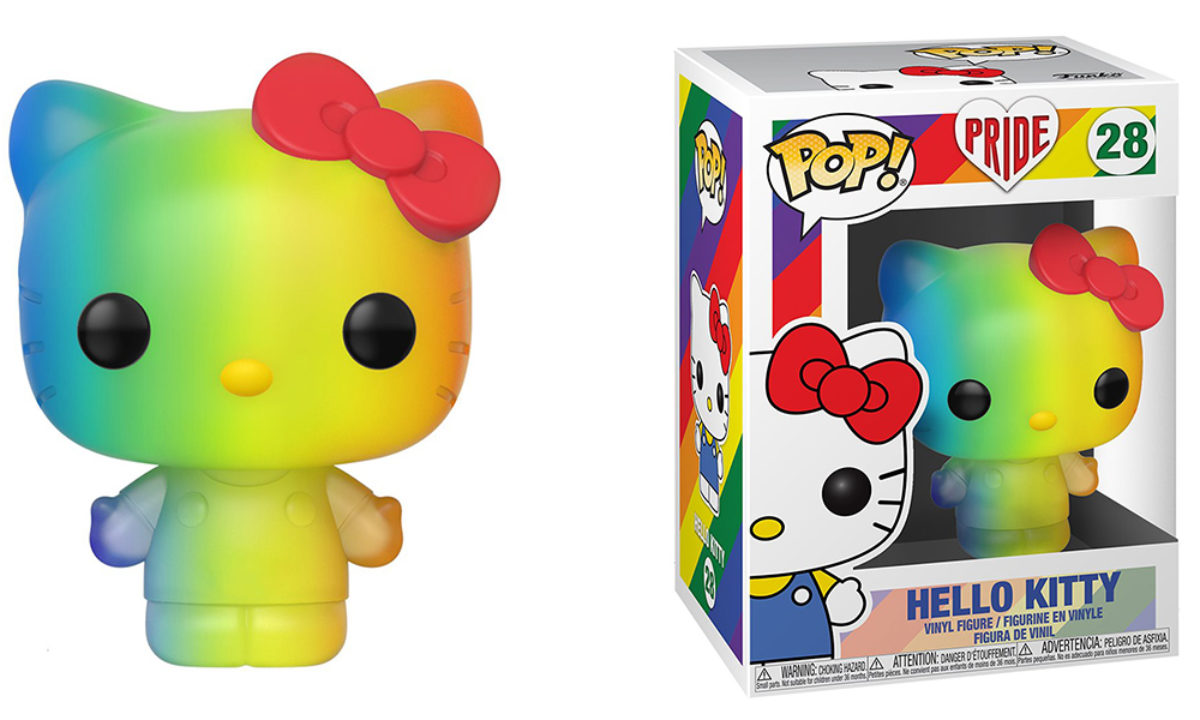 Hello Kitty Rainbow Pride Pop Vinyl 