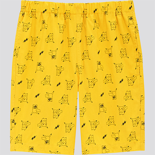 uniqlo-pokemon-ut-kids-shorts-pikachu