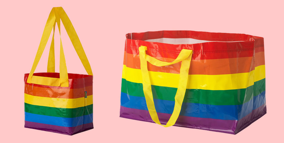 IKEA's Pride 2020 Rainbow Bags Let You Turn Your Grocery Runs Into Your