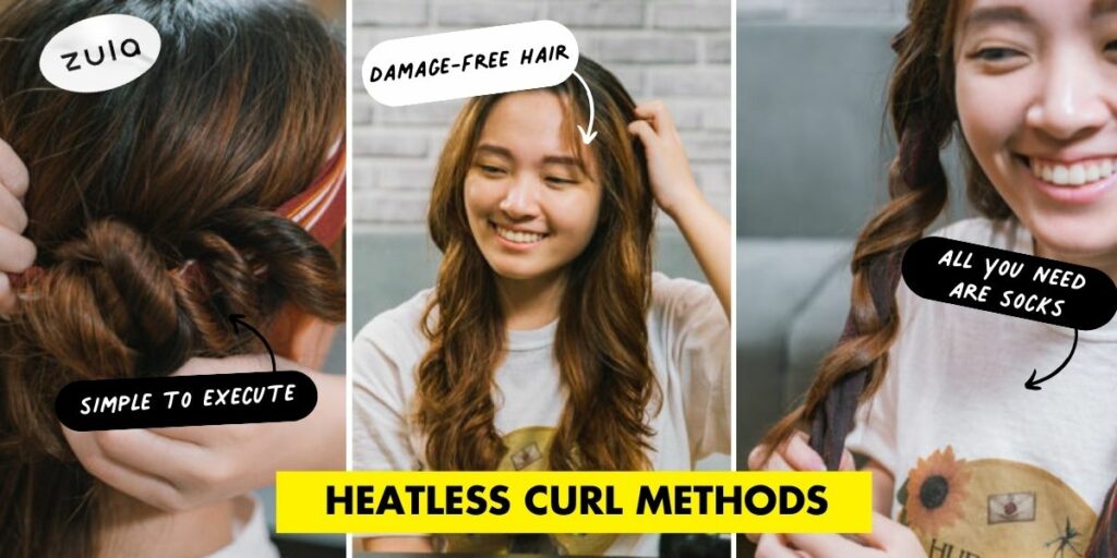 heatless curls cover page