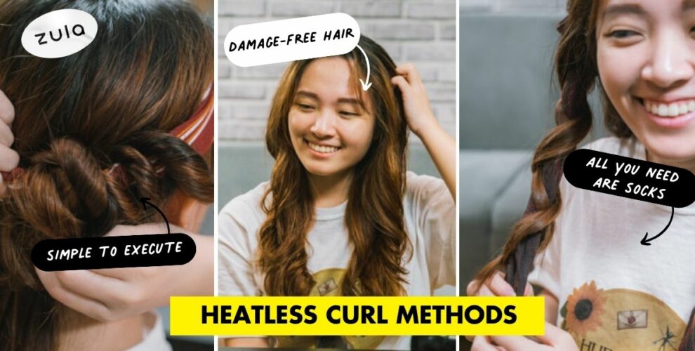 heatless curls cover page