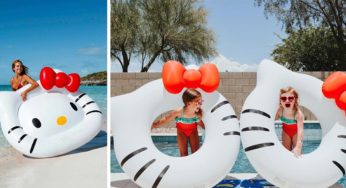 These Hello Kitty Floats Will Help You Practise Safe Distancing In Swimming Pools & At The Beach