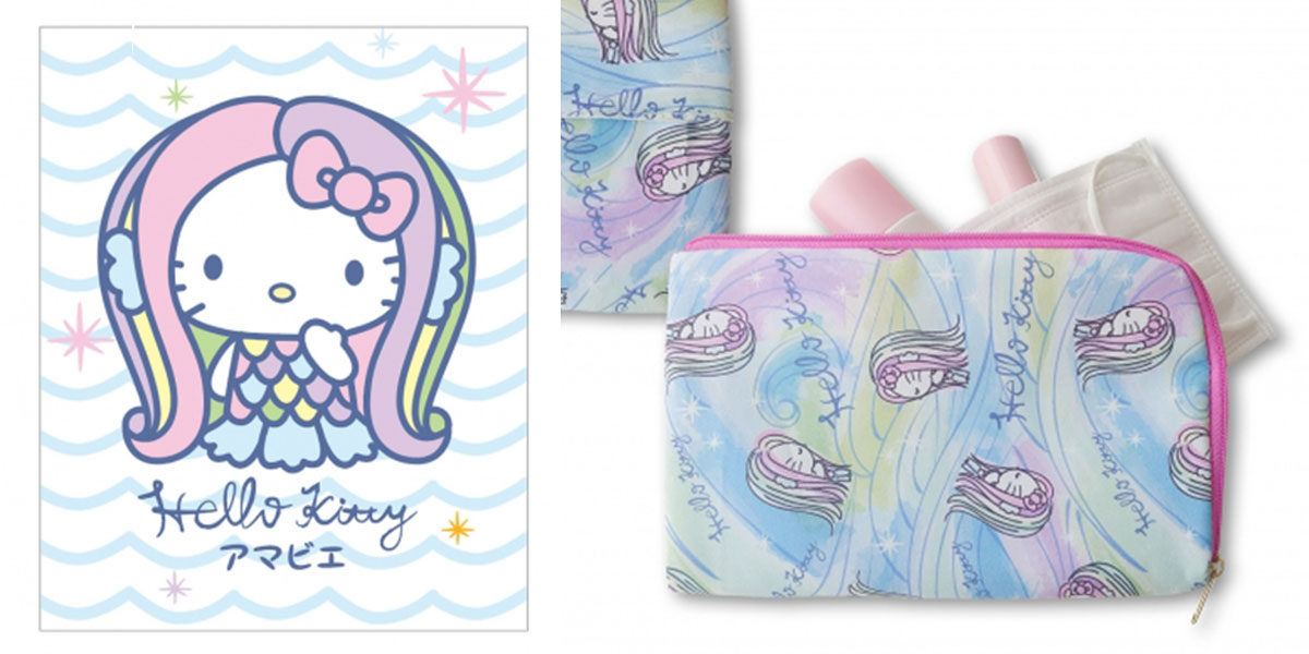 Hello Kitty As A Mermaid With Pastel Hair On Antibacterial Products Is The Cutest Way To Guard Against Germs