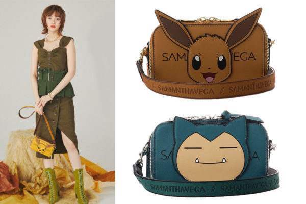 Pokemon Anime Crossbody Bag Series Eevee Pikachu Snorlax