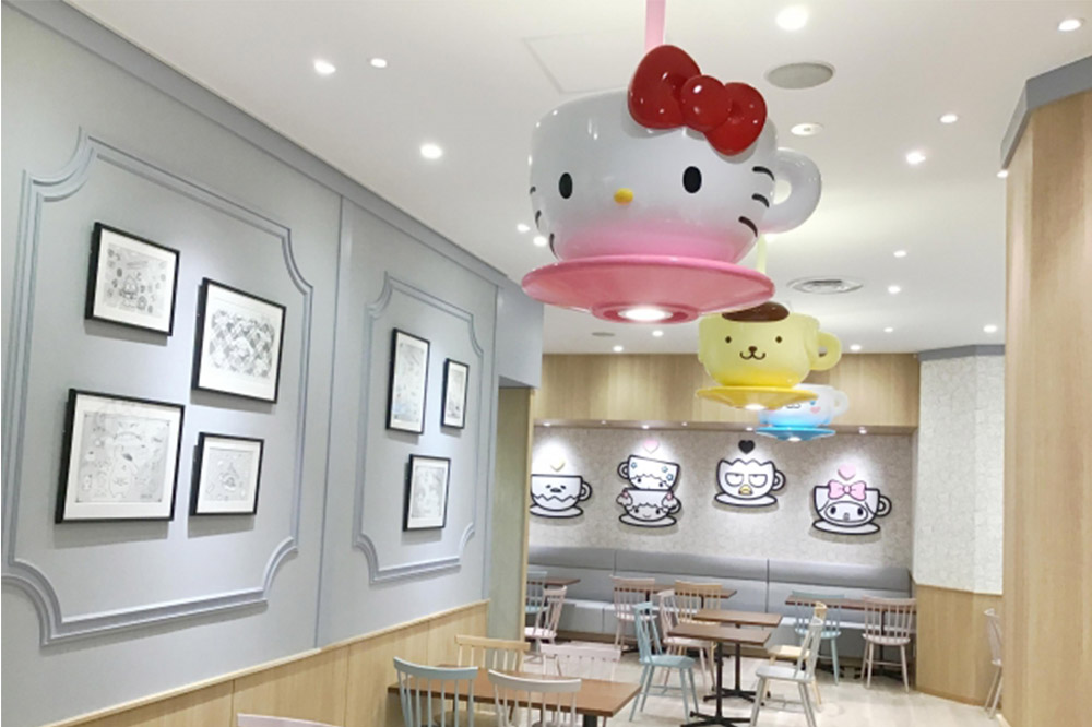 sanrio-cafe-ceiling