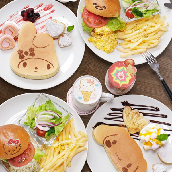 sanrio-cafe-food