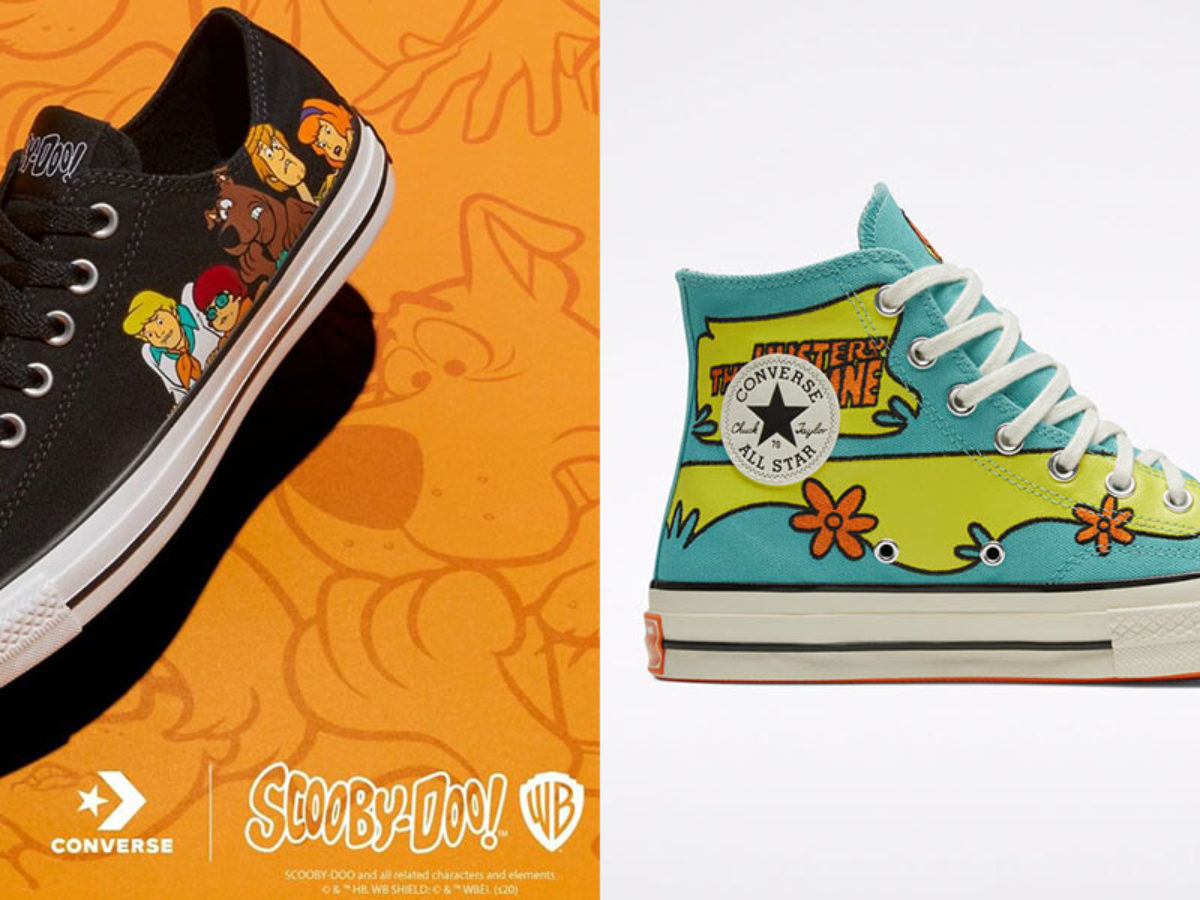 Converse x Scooby Doo Sneakers Will Send You On A Trip Down Memory Lane -  