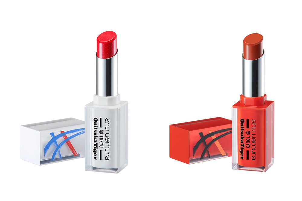 shu uemura onitsuka tiger lipstick-collage