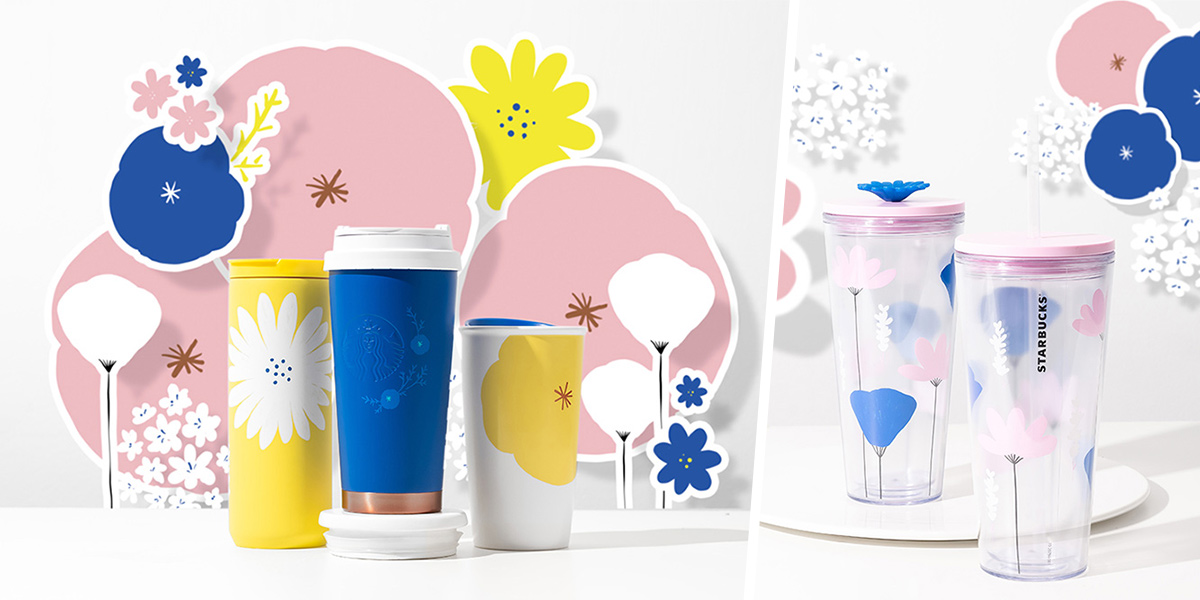 Starbucks’ Flower Tumblers Are Here To Bring Nature Into Your Home
