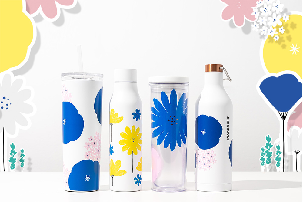 starbucks-flower-tumblers-group